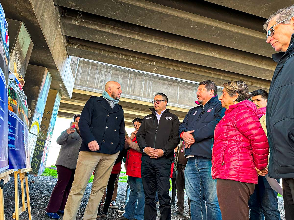 MOP iniciará en 2025 el mejoramiento urbano del paso bajo nivel de la Autopista Vespucio Sur en Macul